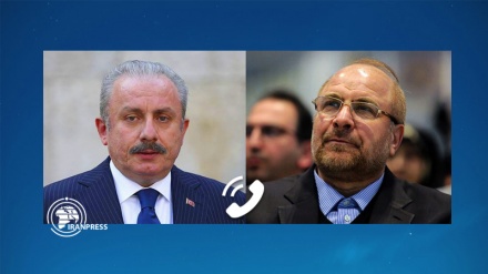 وتووێژی تەلەفۆنیی سەرۆک پەرلەمانەکانی ئێران و تورکیا