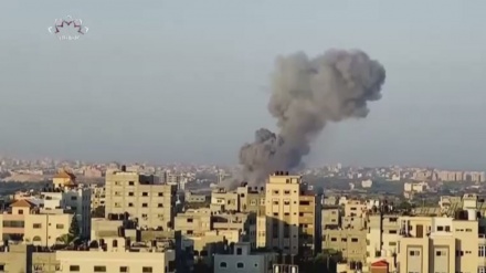 غزه پر اسرائیل کی فضائی جارحیت
