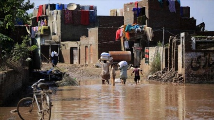 پاکستان میں سیلاب کی تباہ کاریاں 