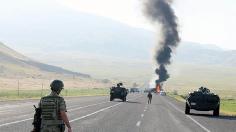 PKK: 10 leşkerên tîmên taybet ên Tirkiyê û 6 endamên PKKê hatin kuştin