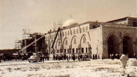 Bu gün əl-Əqsa məscidinin yəhudilər tərəfindən yandırılmasının ildönümü günüdür + Foto