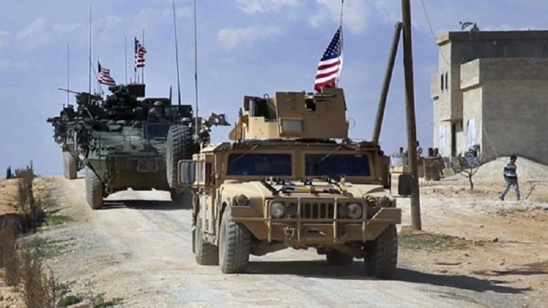 عراق، امریکی دہشت گرد فوجیوں کے کانوائے کے راستے میں دھماکے
