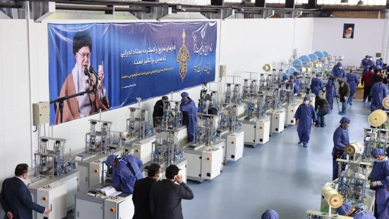 İran maska istehsalı avadanlıqları ixrac edir