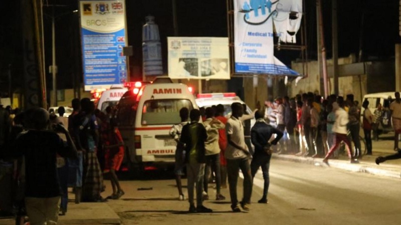 Li Somaliyê terorîstên Şebab êriş birin ser otelekê û 11 kes kuştin