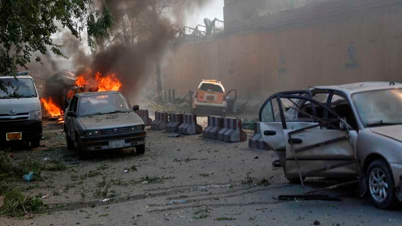 افغان دارالحکومت میں پے در پے تین دھماکے