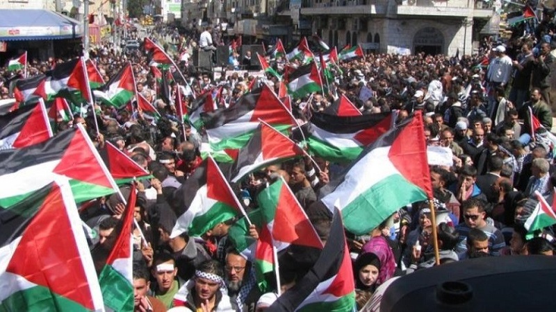 فلسطین سراپا احتجاج
