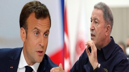  Bersiva Macron bo gotinên tund ên wezîrê berevaniya Tirkiyê