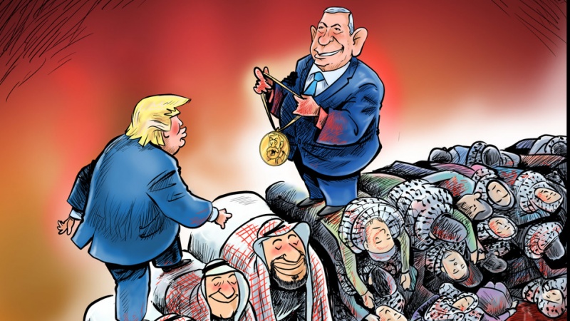 Karikatura na stranici iranskog lidera satirično prikazala arapsko-izraelske sporazume