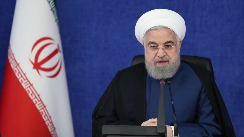 ایرانی عوام امریکی محاصرے کو توڑ دیں گے: صدر روحانی 