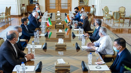 ہندوستان کے وزیر خارجہ ایران کے دورے پر 