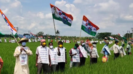 ہندوستان میں زراعت ترمیمی بل کے خلاف کسانوں کے احتجاج میں تیزی