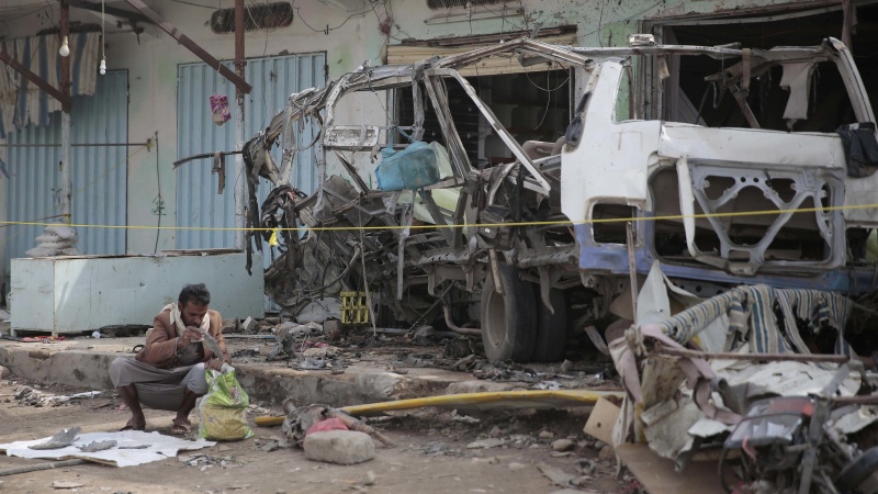 یمن پر سعودی اتحاد کی بمباری 4 یمنی شہید