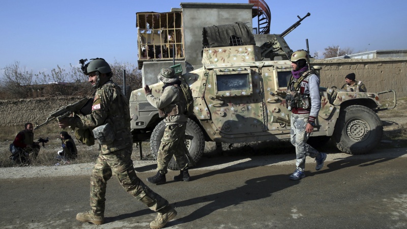 افغان فوج کے ساتھ لڑائی میں پینسٹھ طالبان ہلاک 