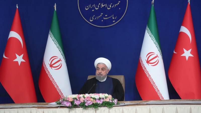Ruhani İran və Türkiyənin həmkarlıqları gücləndirmələrini vurğulayıb