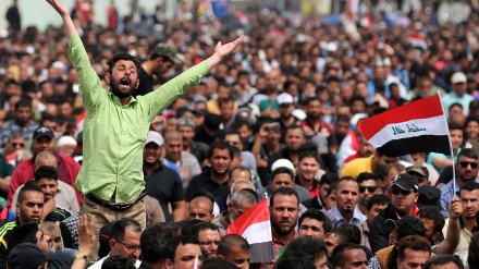  خۆپیشاندان لە بەغدا دەستیپێکردەوە
