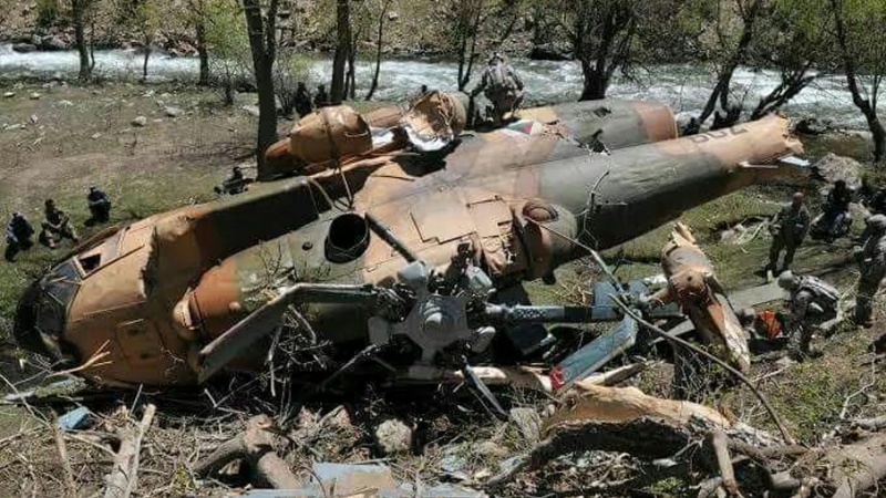 Əfqanıstan ordusunun iki vertolyotu toqquşub