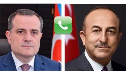 Azərbaycan Respublikası ilə Türkiyənin xarici işlər nazirləri Qarabağ müharibəsini müzakirə ediblər