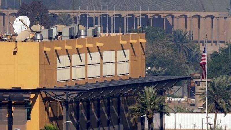عراق میں امریکہ کا سفارتخانہ جاسوسی کا اڈہ ہے: استقامتی محاذ