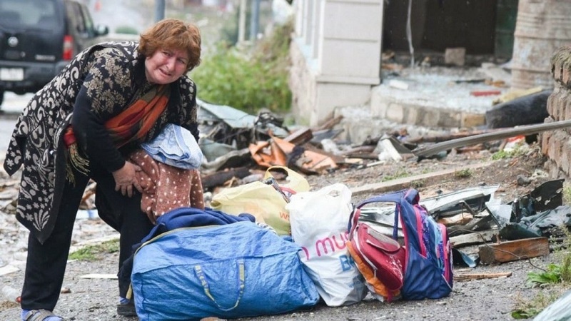 Di şerê li herêma Qerebaxê de gelek sivîl bûne qurbanî