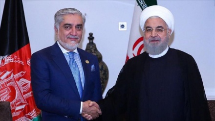 Ruhanî: Îran hertim li kêleka netew û dewleta Efxanistanê ye