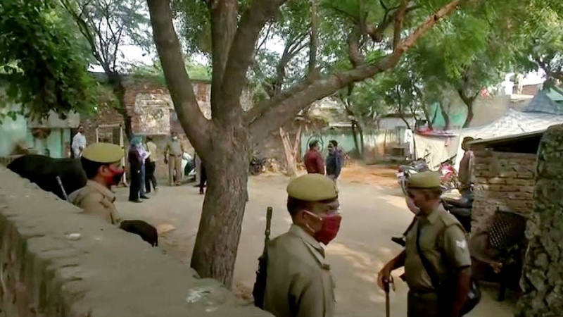 ہندوستان، ہاتھرس میں سیکورٹی بڑھا دی گئی