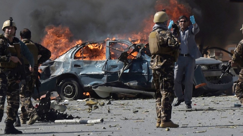 افغانستان میں کار بم دھماکہ، دو پولیس اہلکار جاں بحق