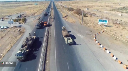 SEPAH-ın quru qoşunları bölmələrinin Xudafərin sərhədində yerləşdirilməsi