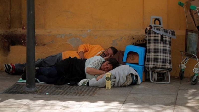 یورپ  میں 70 فیصد بے گھر افراد میں اضافہ