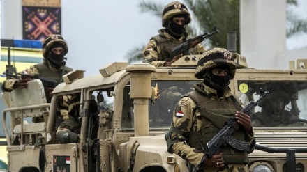 تکفیری مسلح عناصر کے خلاف مصری فوج کا آپریشن