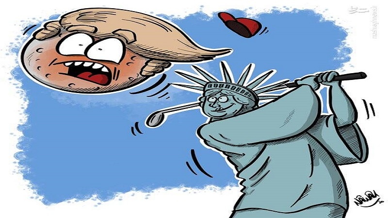 ٹرمپ کی شکست پر قلم کا رد عمل! ۔ کارٹونز