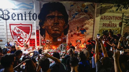 Ji ber koça dawî ya Maradona, sê rojan şîna giştî li Arjantînê hat ragihandin