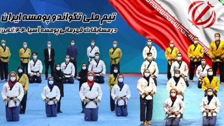 پومسے کے ایشیائی مقابلوں میں ایرانی کھلاڑیوں کے سترہ تمغے 