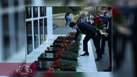 İranın Azərbaycan Respublikasındakı səfiri bu ölkə şəhidlərinə hörmət ifadə edib