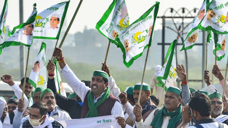 ہندوستان میں متنازعہ زرعی قوانین کے خلاف کسانوں کی تحریک میں شدت