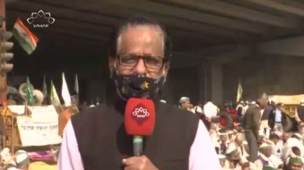 دہلی کی سرحد پر مختلف ریاستوں کے کسانوں  کا دهرنا