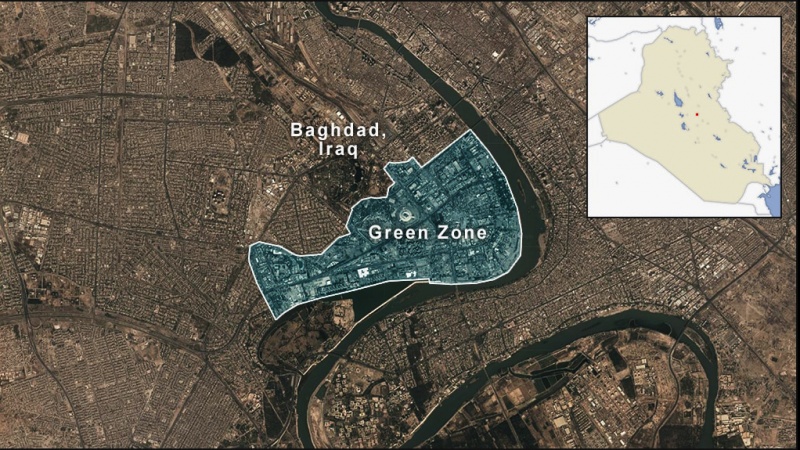 عراق، گرین زور پر راکٹ حملے کے بعد عراقی حکام کا رد عمل