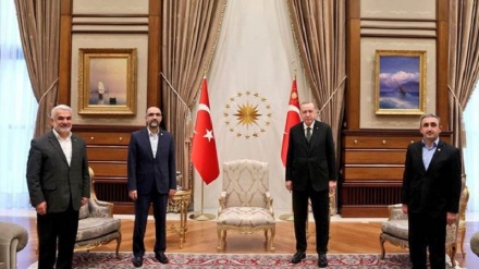 Serokê Giştî yê HUDA-PARê û Erdogan pirsên Tirkiyê gotûbêj kirin 