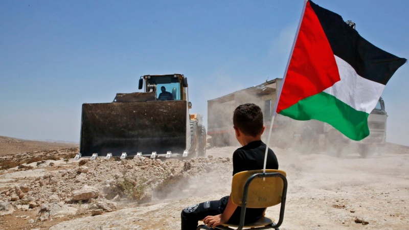 صیہونی ٹولے نے 170سے زائد فلسطینی مکانات منہدم کئے