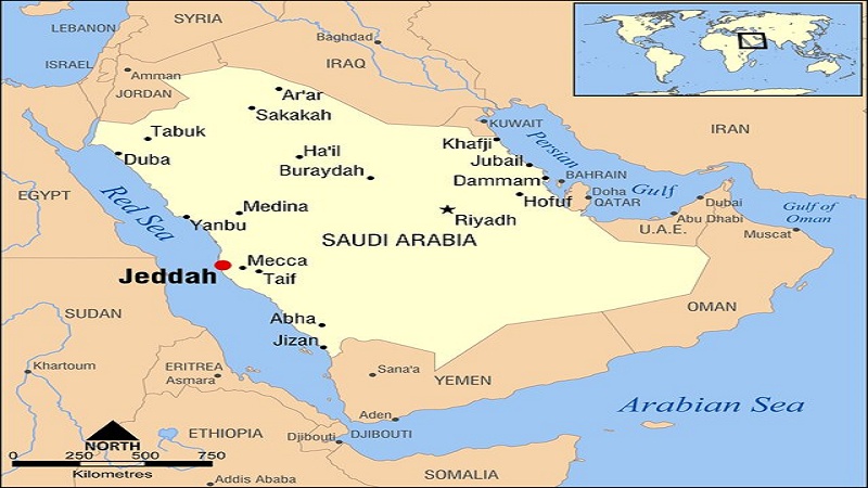 تەقینەوە لە نەوتهەڵگرێک لە بەندەری جەددەی عەرەبستان