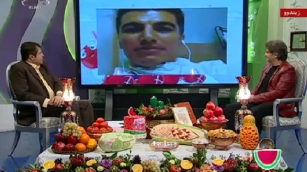 پێوەندی له ڕێگەی ئیسکایپ لەگەڵ کاک موسلیح شاریاری پەرەستاری ئای سی یۆی نەخۆشخانەی تەوحیدی شاری سنه ( تایبەته بەرنامەی شەوی چله )