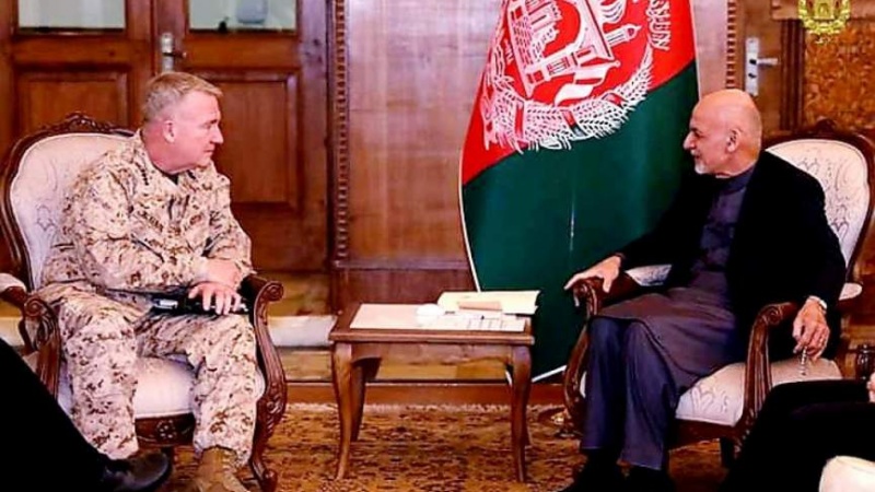 امریکی دہشتگردوں کے سرغنہ کی افغان صدر سے ملاقات