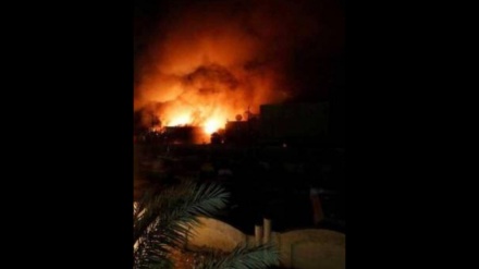 بغداد میں امریکی سفارت خانے پر راکٹ حملہ