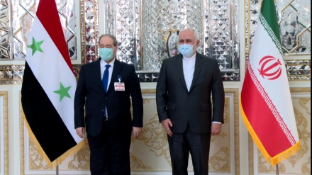 ایران و شام کے وزرائے خارجہ کی ملاقات