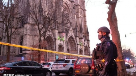 نیویارک چرچ پر فائرنگ کا واقعہ، مسلح شخص ہلاک۔ ویڈیو