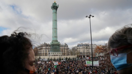 فرانس میں جامع سیکورٹی قانون پر ہنگامہ اور مظاہرے 