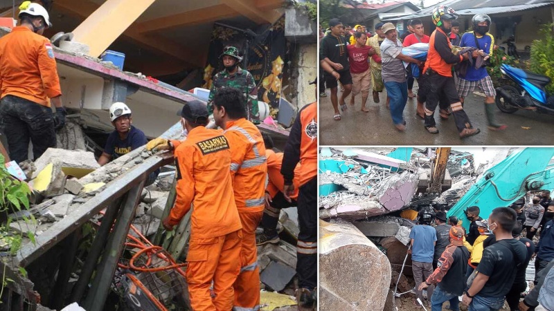 انڈونیشیا میں 6 اعشاریہ 2 شدت کا زلزلہ