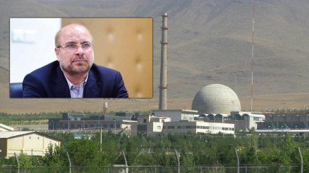 ایران کے اسپیکر ڈاکٹر قالیباف نے فردو جوہری پلانٹ کا دورہ کیا
