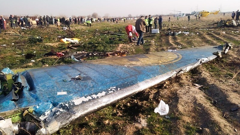 یوکرین طیارہ حادثہ کی برسی پر ایران کا اظہار تعزیت
