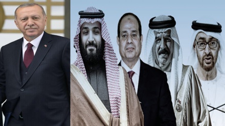ترکی کو گلے لگانے کے لیے سعودی عرب، امارات، بحرین اور مصر کی مقابلہ آرائي کی وجہ؟