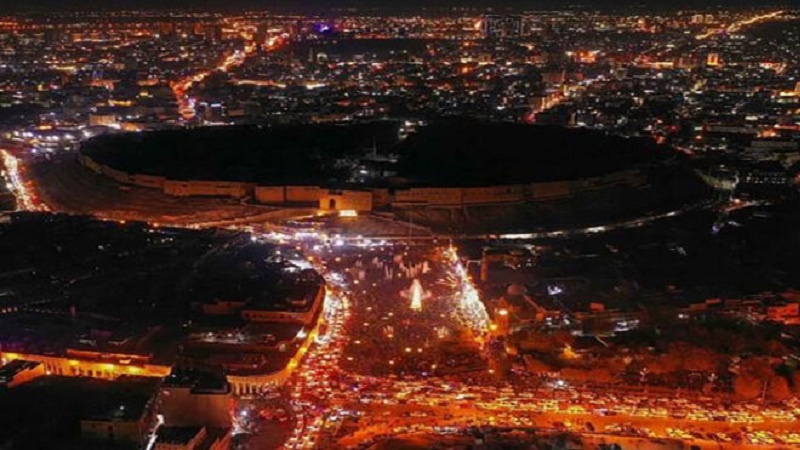 Herêma Kurdistanê pêşwazî li sala nû kir